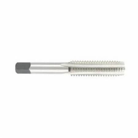 Straight Flute Hand Tap, Series 2020, Imperial, GroundUNC, 3816, Plug Chamfer, 4 Flutes, HSS, Br